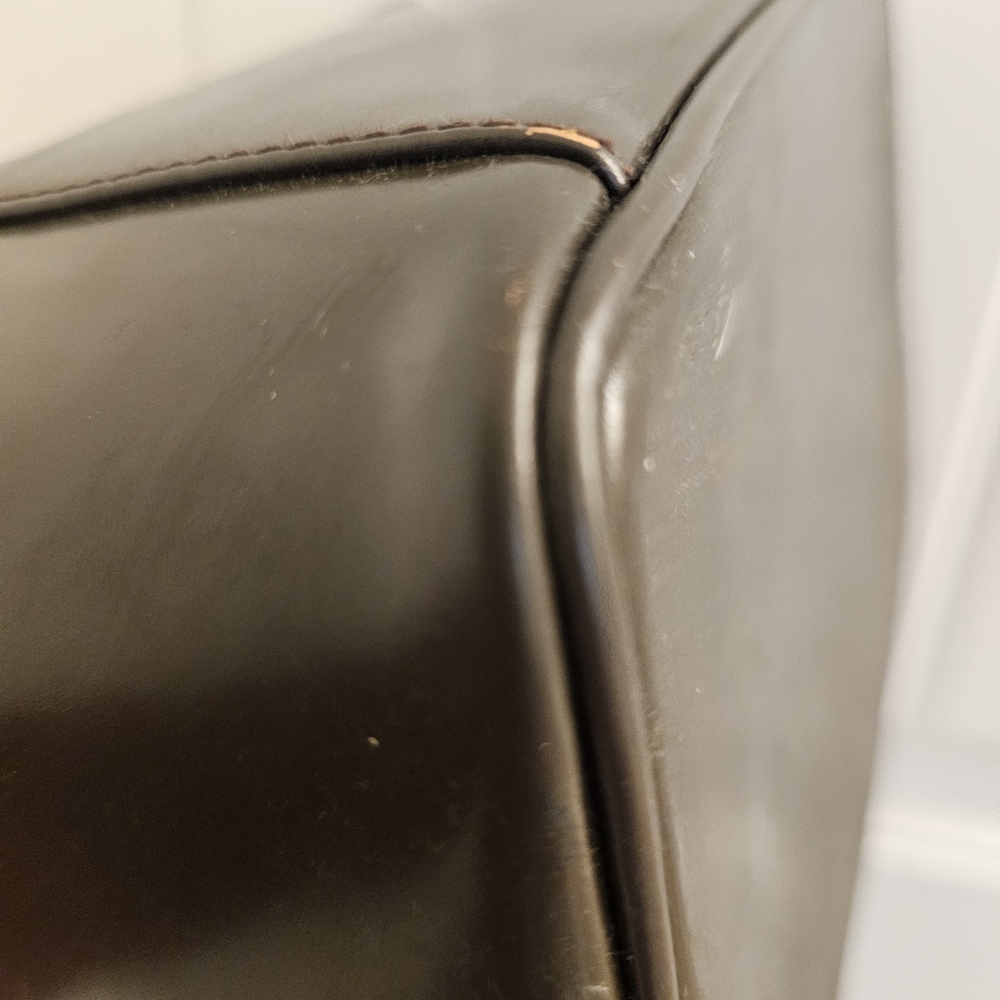 GUCCI Vintage Brown Cosmetic Bag - Picture 10 of 14